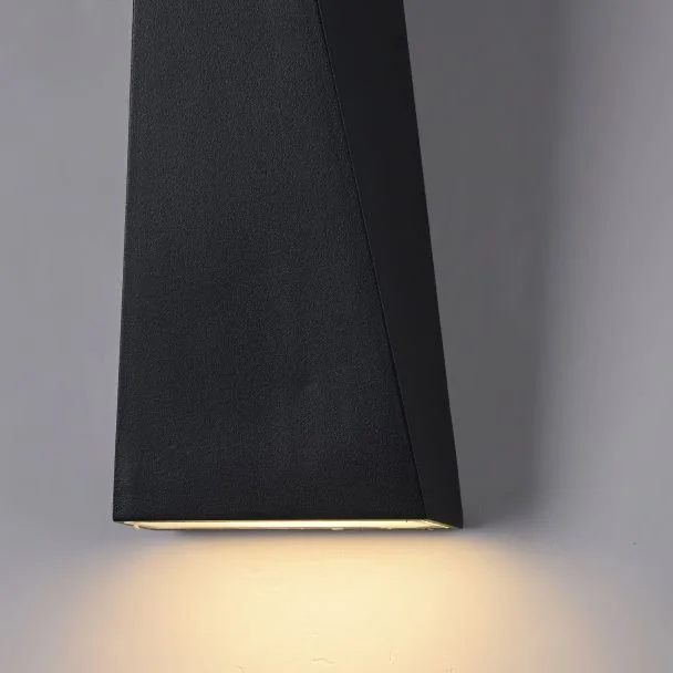 MAYTONI O580WL-L6B Outdoor Times Square Wall Lamp Black