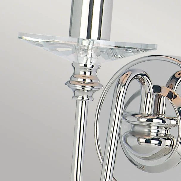 ELSTEAD FINSBURY PARK FP1 POL NICKEL 1Lt Wall Light