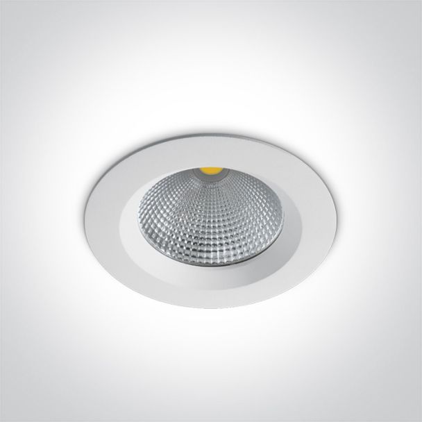 ONE LIGHT 10120CA/W/C Peplos 2 biała wpuszczana oprawa typu downlight LED 4000K 20W
