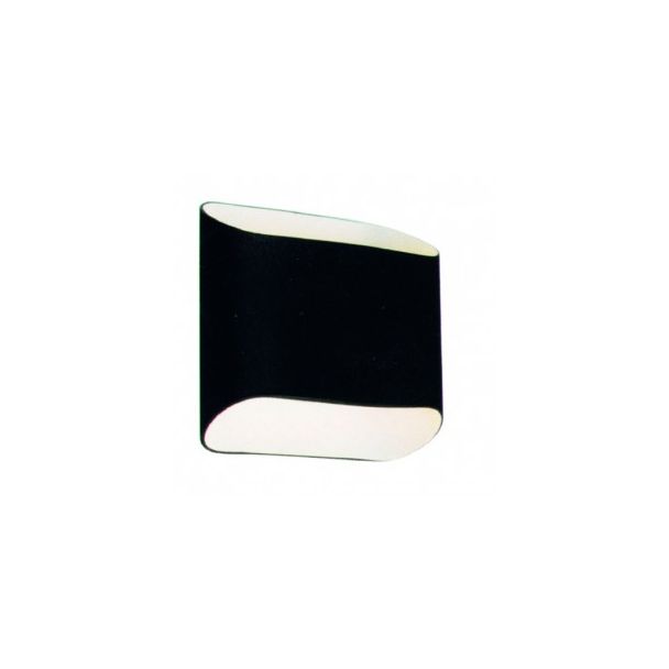 AZZARDO MB329-2-BK / AZ0112 Pancake (black) Lampa ścienna / kinkiet