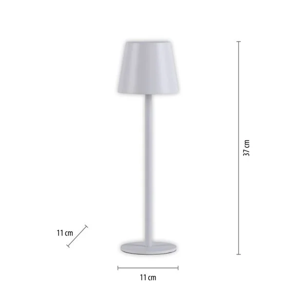 ZUMALINE 19250-16 EURIA LAMPA STOŁOWA BIAŁY