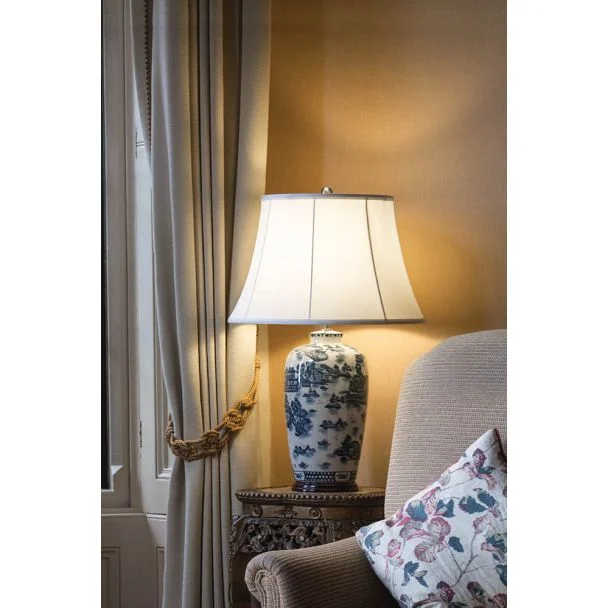 ELSTEAD Blue Ginger Jar BLUE-G-JAR-TL 1 Light Table Lamp