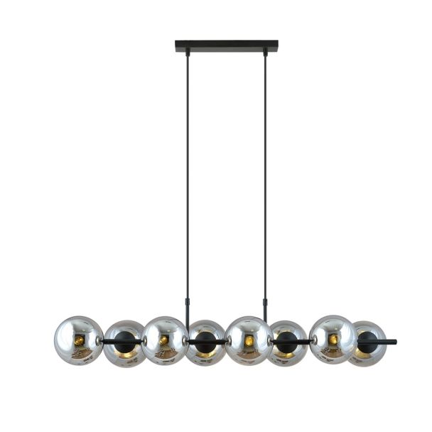 EMIBIG 1207/8 LAMPA WISZĄCA RORY 8 GRAFIT