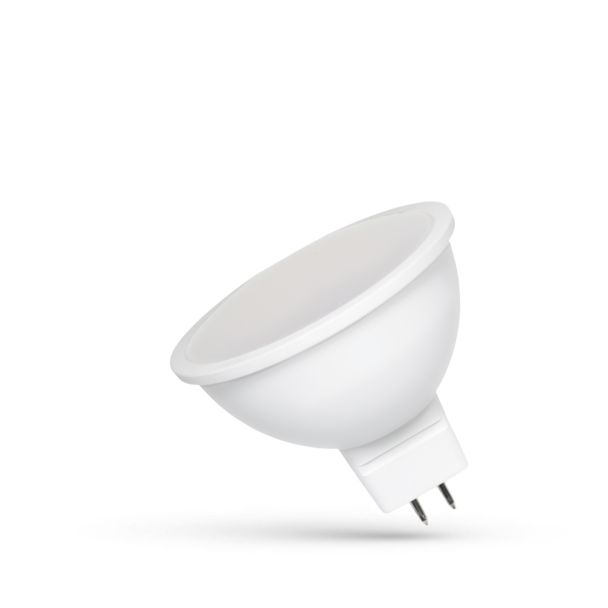 SPECTRUMLED WOJ+14550 ŻARÓWKA LED MR16 12V 6W SMD NW Z MLECZNĄ SZYBKĄ