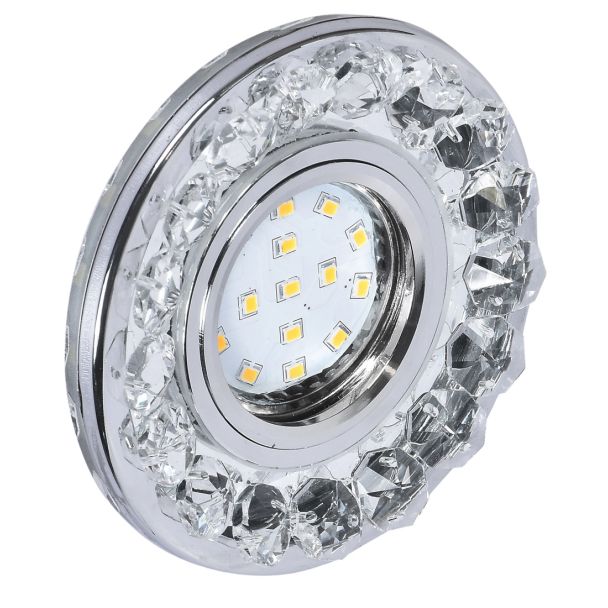 CANDELLUX 2273617 OPRAWA STROPOWE SK-94 GU-10 35W CHROM BEZBARWNE