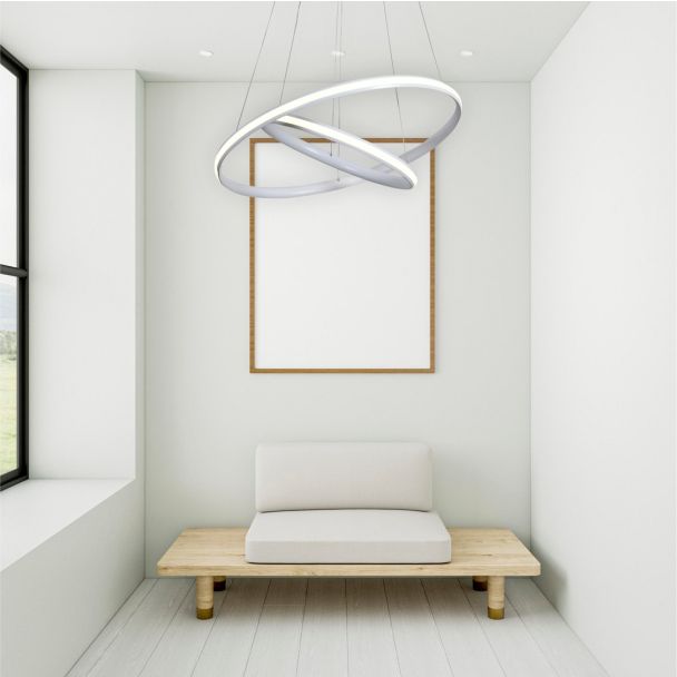 WYPRZEDAŻ E-CRYSTAL 00501 LED WHITE BEND 61W 4000K