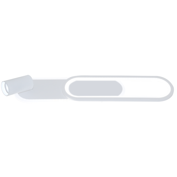 LIGHT PRESTIGE LP-0612/1C L WH Spot Parma 1 długi biały 1xGU10 LED CCT