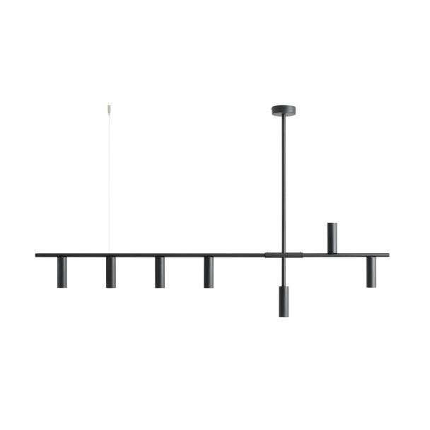ALDEX 1104T1 LAMPA WISZACA TREVO 7 ALL KOLOR CZARNY