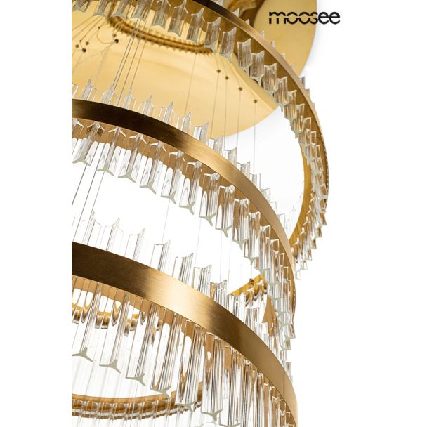 MOOSEE MSE1501100396  lampa wisząca GHIA 5 złota