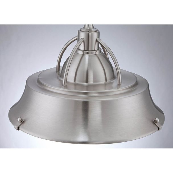 ELSTEAD CODY QZ/CODY/P/M BN 2Lt Pendant/Semi-Flush