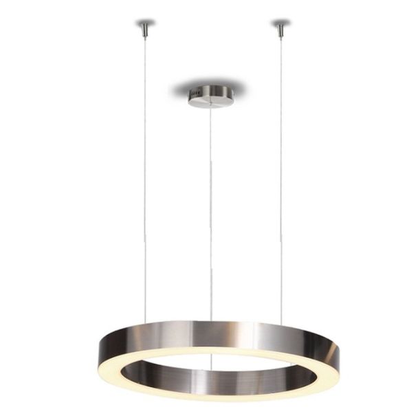 Step into Design ST-8848-40 NICKEL Lampa wisząca CIRCLE 40 LED nikiel szczotkowany 40 cm