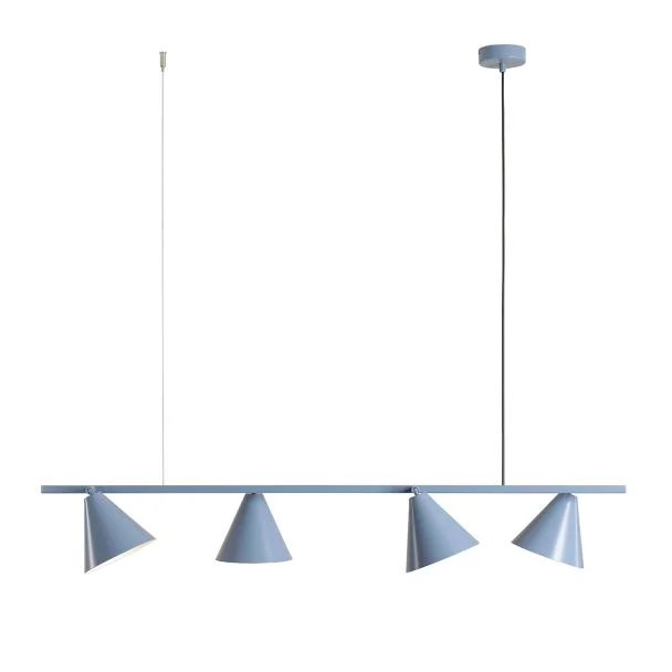 ALDEX 1108L16 LAMPA WISZĄCA FORM 4 DUSTY BLUE