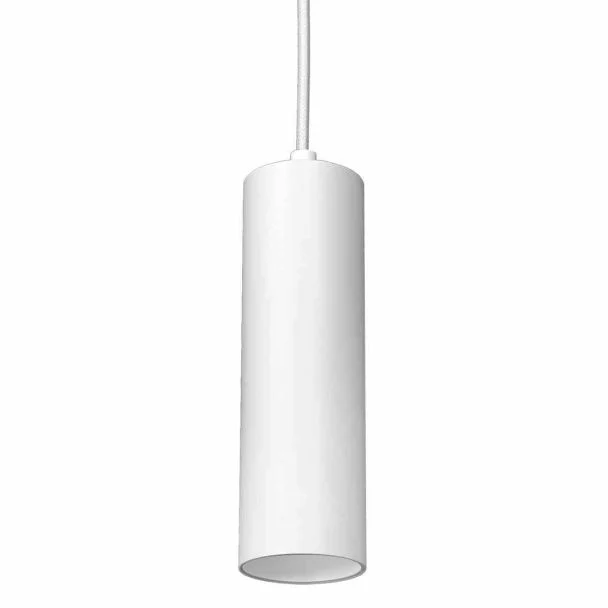 MILAGRO ML7680 PIPE TRACK PENDANT LIGHT WHITE 1XGU10 oprawa wisząca 1-fazowy