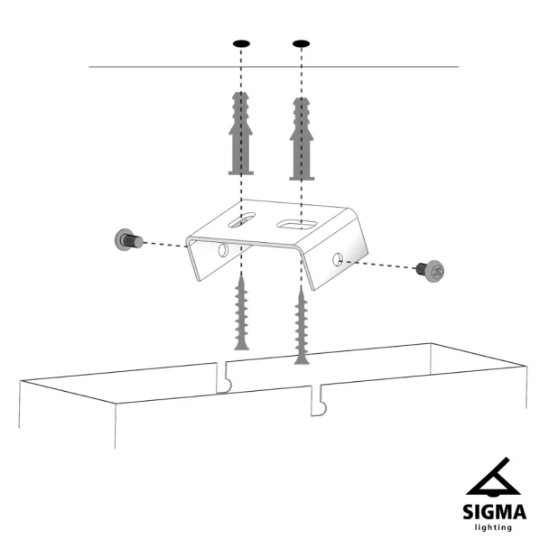 SIGMA 33664 lampa wisząca Bloom 2 zwis czarny brązowy