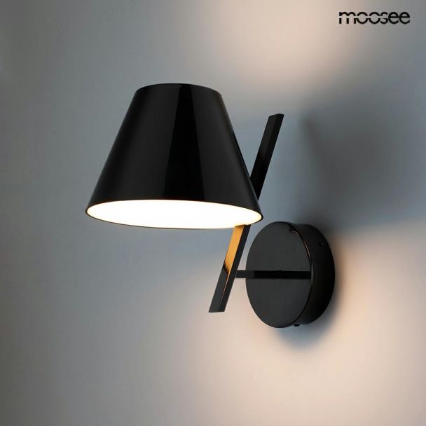 MOOSEE MSE010100260 MOOSEE lampa ścienna MAGO czarna