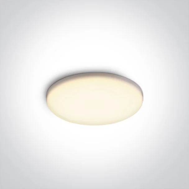 ONE LIGHT 10108CF/W Kilinia 2 biała bezramowa oprawa typu downlight LED IP65 3000K 8W