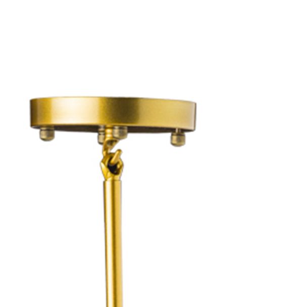 Step into Design ST-1232-6 GOLD Lampa wisząca MODERN ORCHID-6 złoto szara 130 cm