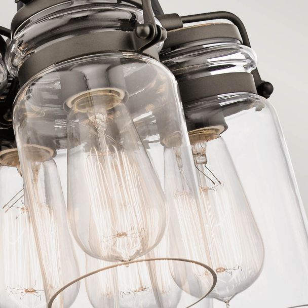 ELSTEAD Brinley KL-BRINLEY6-OZ 6 Light Pendant - Olde Bronze