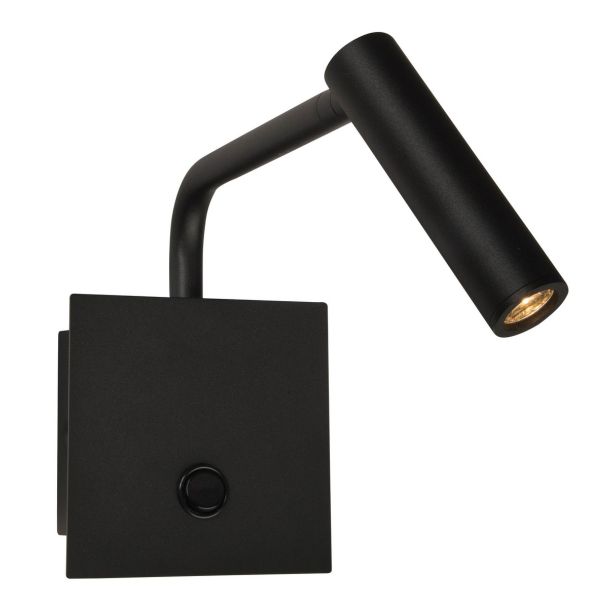 Luces Exclusivas BERISSO LE42259 LAMPA ŚCIENNA SPOT czarny