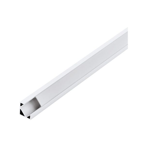 EGLO 98958 ALU-ECKSCHIENE H-18 DIFF. OPAL 1M WEISS Oświetlenie do wnętrz