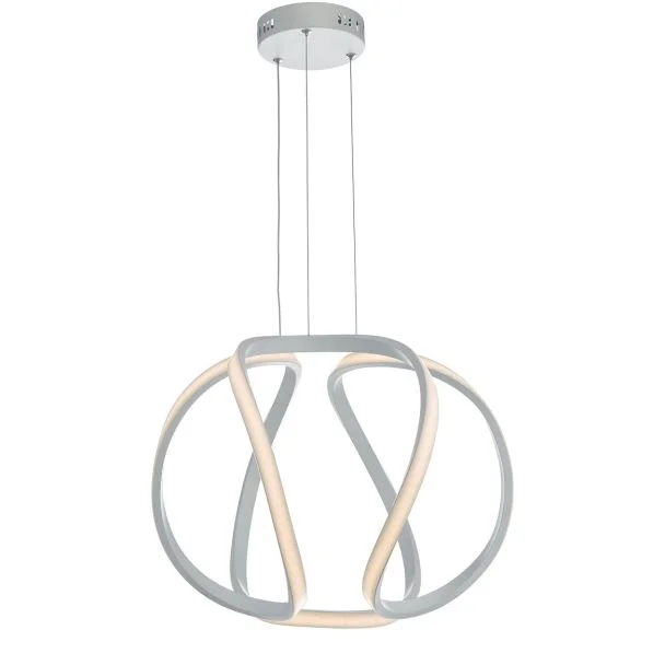 DAR ALO012 ALONSA PENDANT SMALL WHITE LED