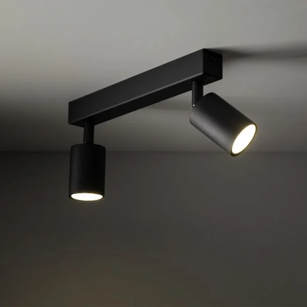TK-LIGHTING 10790 NEX BLACK 2XGU10 LAMPA SUFITOWA