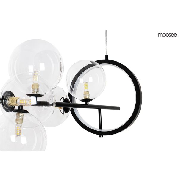 Moosee MSE010100286 Lampa wisząca ALURE LINE 120 czarna