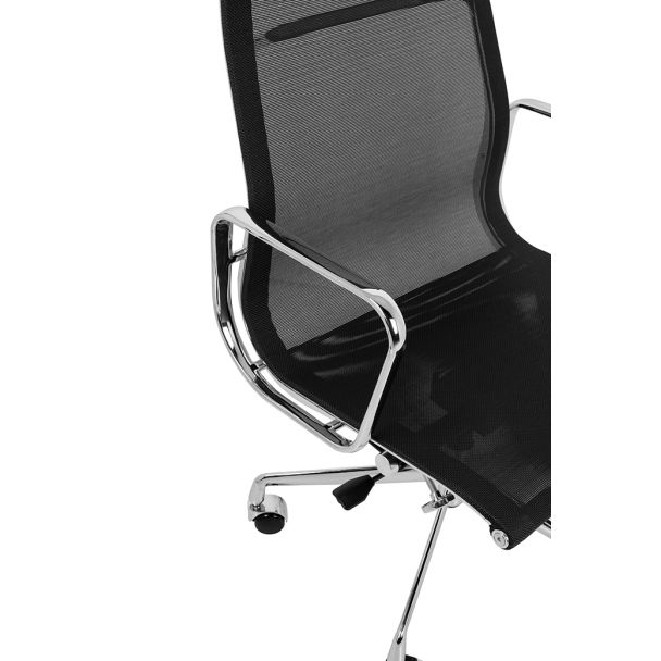 KING HOME A055.CHROM Fotel biurowy AERON PREMIUM chrom - siatka, aluminium