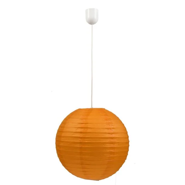 CANDELLUX 31-88232 ABAŻUR PAPIEROWY-KOKON KULA PAPIEROWA 60 POMARAŃCZ