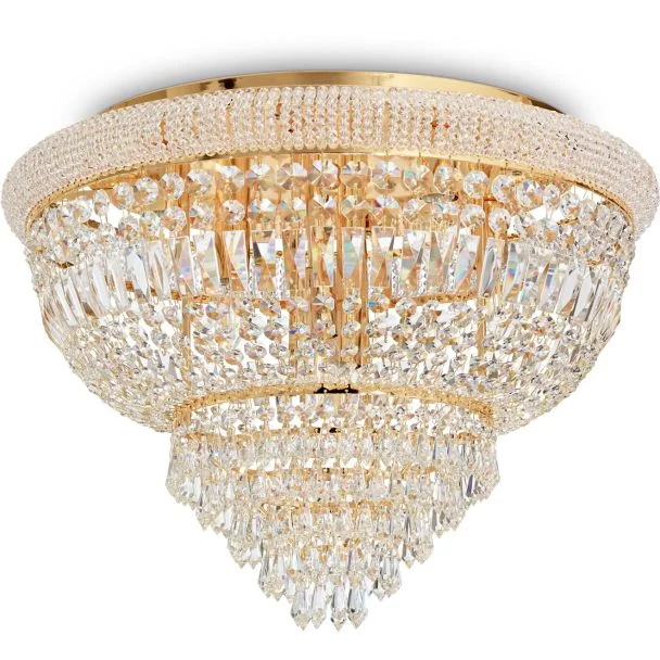 IDEAL LUX DUBAI PL24 BRASS - MOSIĄDZ 243498