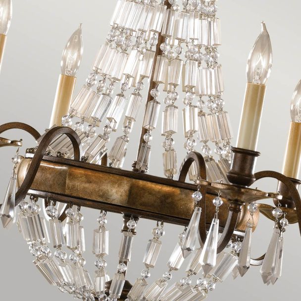 ELSTEAD BELLINI FE/BELLINI6 6lt Chandelier