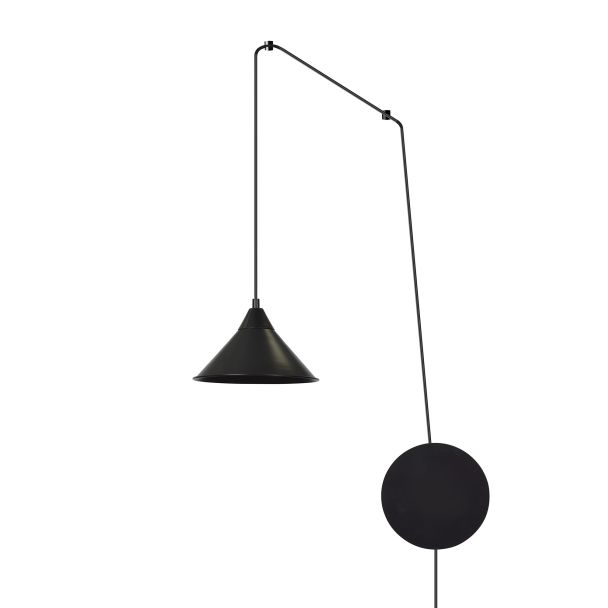 EMIBIG 160/1 ABRAMO 1 BLACK LAMPA WISZĄCA