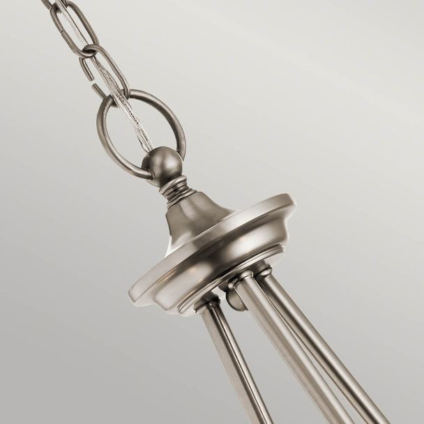 ELSTEAD Waverly KL-WAVERLY3-CLP 3 Light Chandelier - Classic Pewter