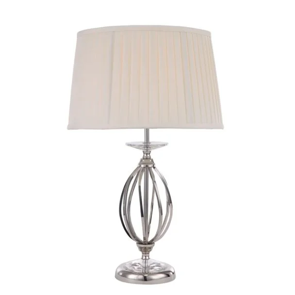 ELSTEAD AEGEAN AG/TL POL NICKEL 1Lt Table Lamp