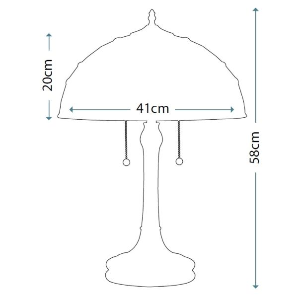 ELSTEAD KAMI QZ/KAMI/TL Table Lamp