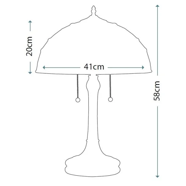 ELSTEAD KAMI QZ/KAMI/TL Table Lamp