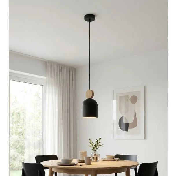 EMIBIG 1692/1 MESI 1 BLACK LAMPA WISZĄCA