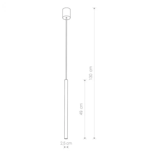 WYPRZEDAŻ NOWODVORSKI LASER 490 8797 lampa wewnętrzna sufitowa wisząca