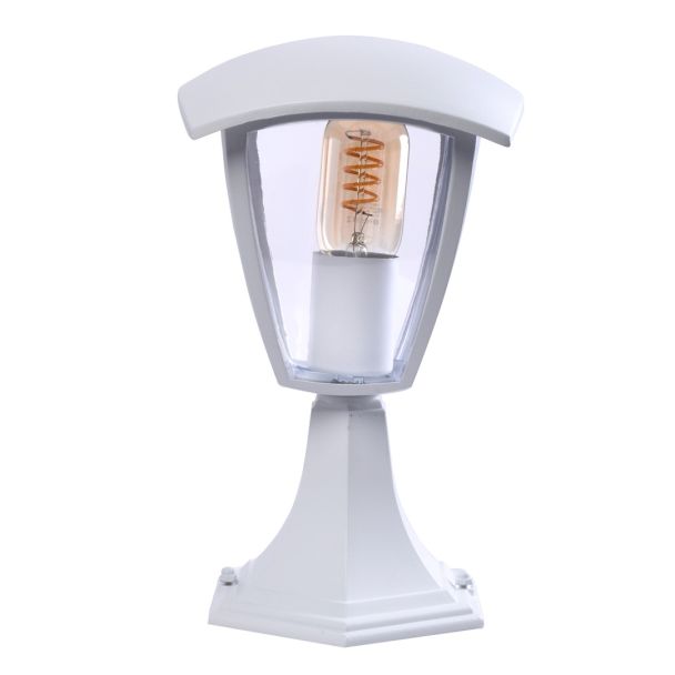MILAGRO EKO3513 Lampa ogrodowa stojąca FOX WHITE 1xE27 Mała