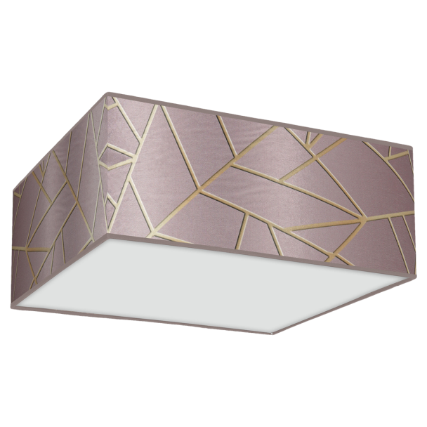 MILAGRO MLP7589 Lampa sufitowa ZIGGY PINK Gold/Pink 3xE27