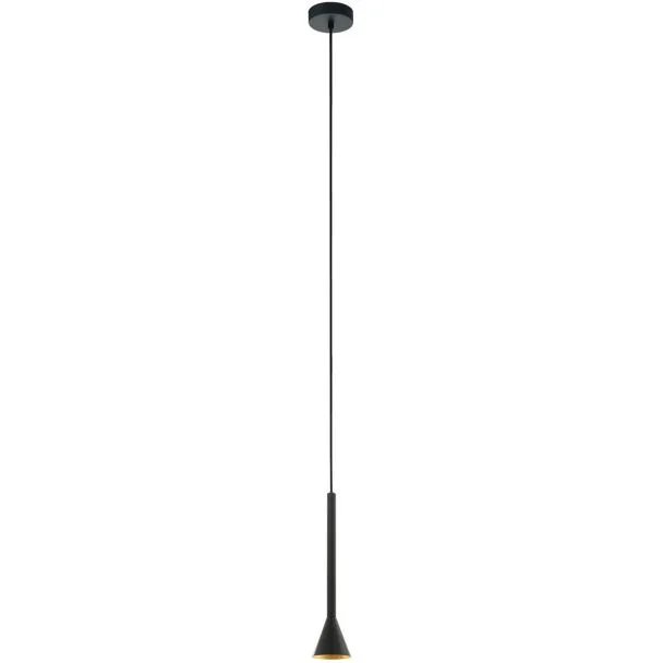 EGLO 97604 HL/1 GU10 SCHWARZ/GOLD CORTADERAS