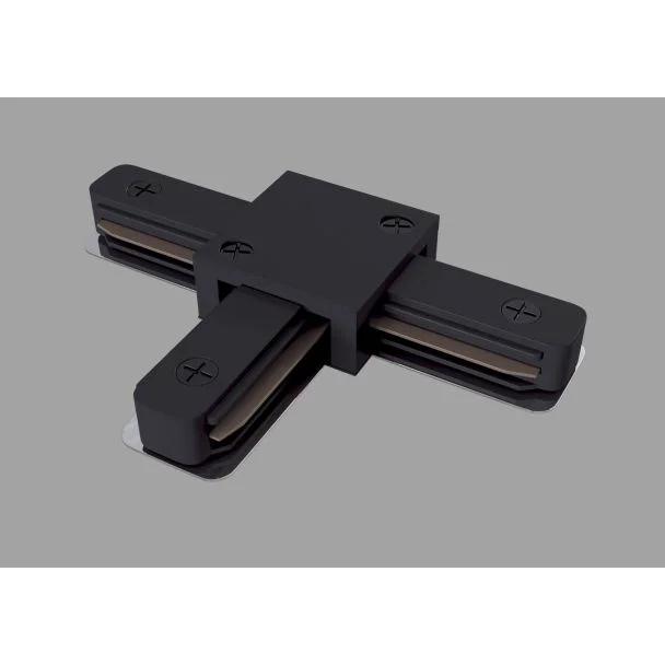 MAYTONI TRA001CT-11B Single phase track system Accessories for tracks Track Lighting Accessory Black łącznik 1-fazowy