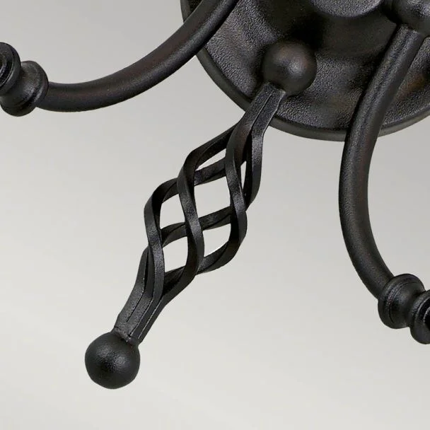ELSTEAD ARTISAN ART2 BLACK 2Lt Wall Light