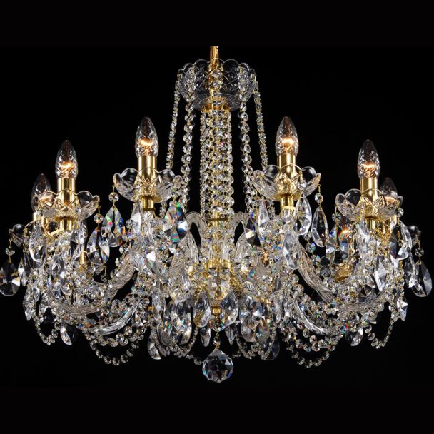 ECRYSTAL ZYR-10 Crystal-NBG (gold tubes)