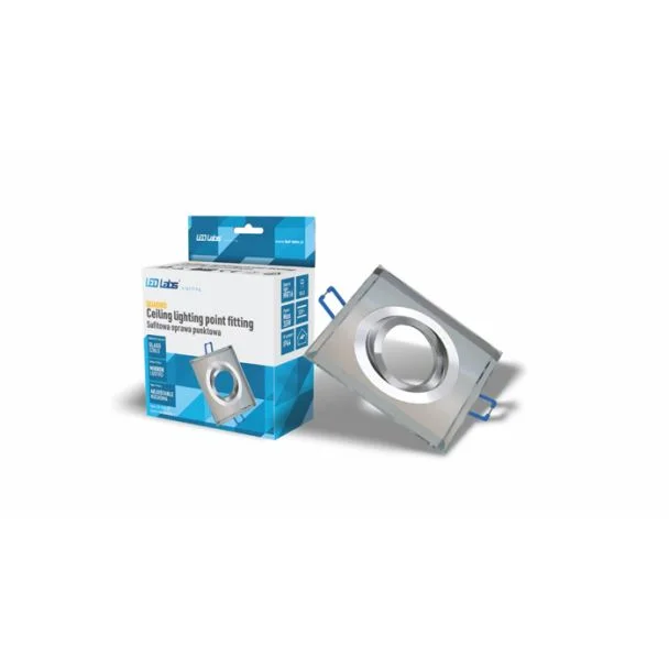 LED LABS 20-0000-18 Oprawa sufitowa QUADRO szklana KWADRAT - transp.
