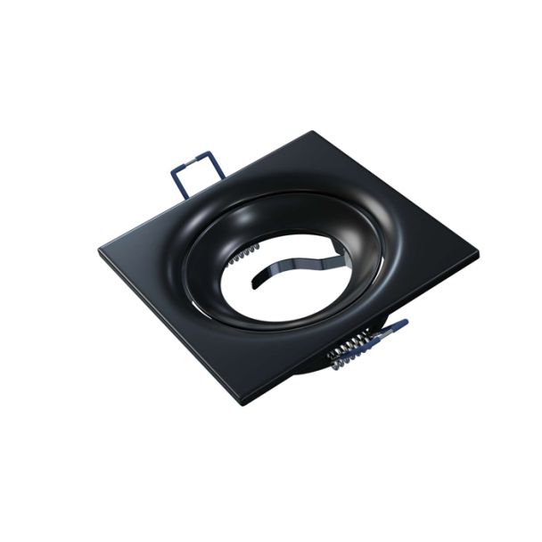 LED LABS 20-1220-38 Oprawa sufitowa TORN odlew kwadrat ruchoma mat. czarna