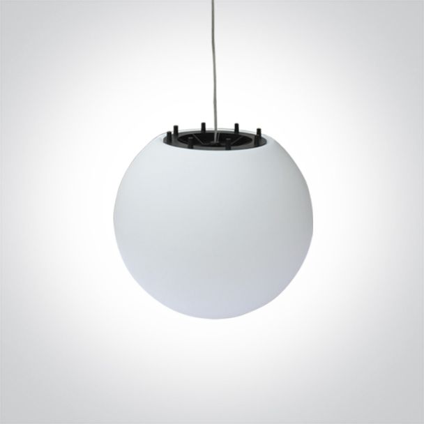 ONE LIGHT 63028B Padi 3 ozodbna biała lampa wisząca E27 IP54 średnica 56cm