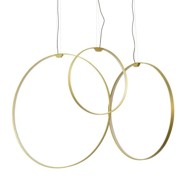 Step into design ST-10453P/D600A gold Lampa wisząca ACIRCULO led złota 60 cm