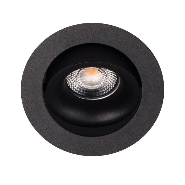 MAXLIGHT H0118 OPRAWA WPUSTOWA BELLATRIX TILTED CZARNA - BEZ MODUŁU ŚWIETLNEGO LED H0112