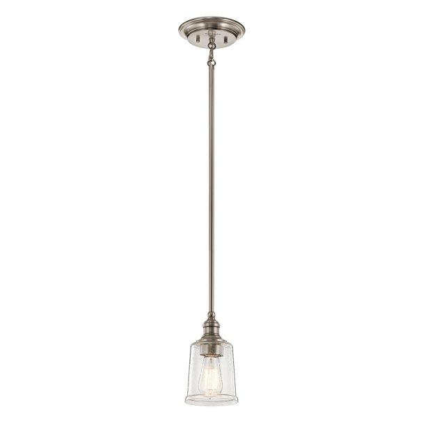 ELSTEAD Waverly KL-WAVERLY-MP-CLP 1 Light Mini Pendant - Classic Pewter